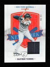 2021 Panini Chronicles America's Pastime Swatches Blue 48/99 Gleyber Torres 0q1p