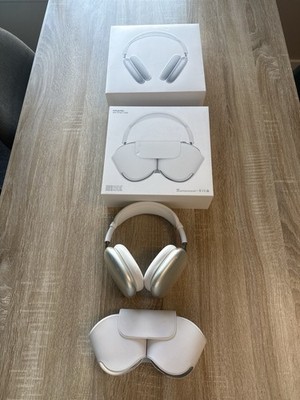Apple AirPods Max Silver A2096   Original Box + Smart Case Included