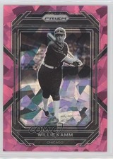 2023 Panini Prizm Pink Ice Prizm Willie Kamm #229 2d8