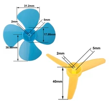 6 Set DC Motor Kit, Rectangular Electric 1.5-3V 24000RPM Mini Motor with 86 P...