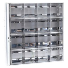 Recessed Modular Ceiling Light Housing 600x600 – 4x18W High Frequency Fitting