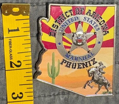 US Marshal District of Arizona AZ Violent Offender Task Force Challenge Coin