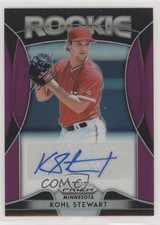 2019 Panini Prizm Rookie Auto Purple Prizm 13/50 Kohl Stewart #RA-KS Auto dc5