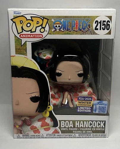 Funko Pop! Premium One Piece Boa Hancock On Throne #2156 Winter Convention 2025