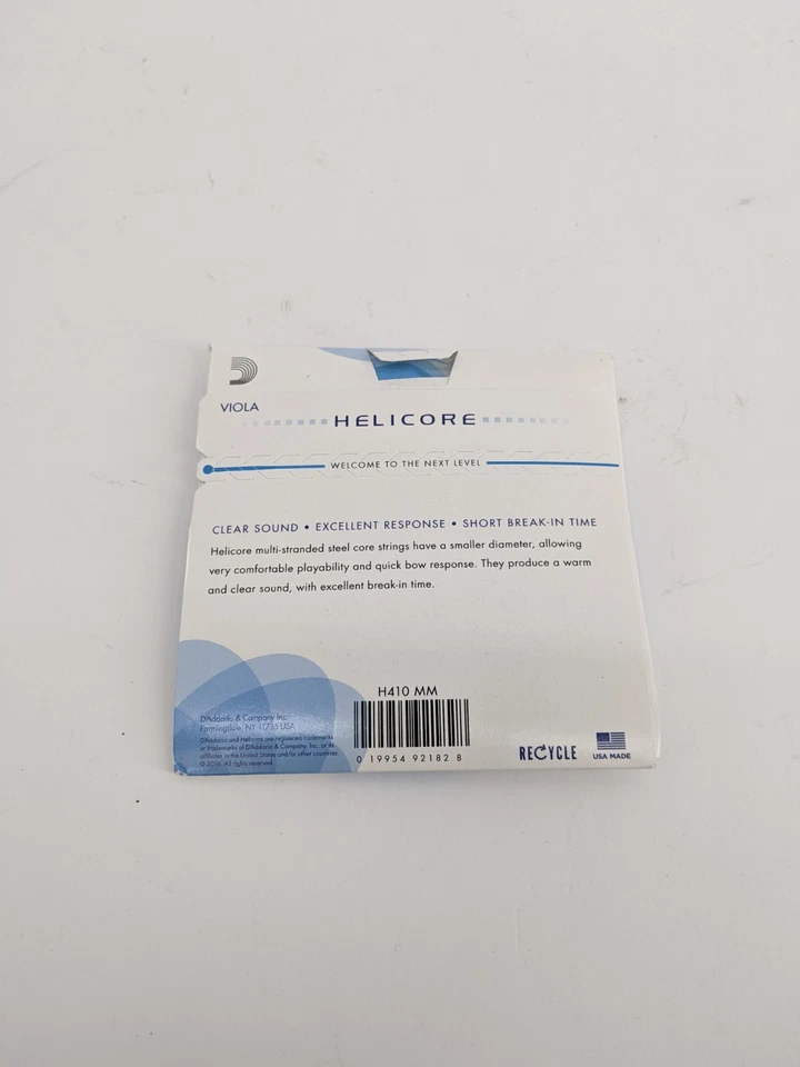 D'Addario Helicore Viola String Set, Medium Scale, Medium Tension - Image 2 of 3
