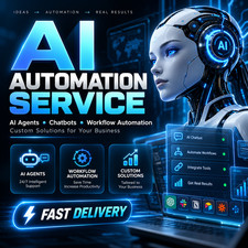 AI Automation Service | AI Agents, Chatbots & Business Workflow Solutions