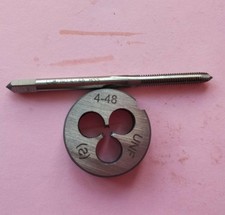 No. 4-48UNF Plug Tap Die Threading Tool for Machine UNF 4-48 Right Hand