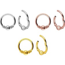 PIERCINGLINE  Piercing Ring Chirurgenstahl Se...