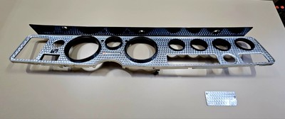 Pontiac - Trans Am - Firebird Silver Turned Dash Bezel  Meticulous Restoration !