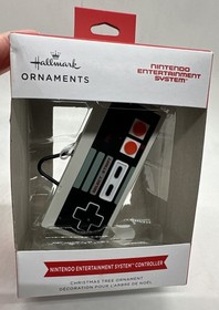 Hallmark NINTENDO NES Gaming Controller 2024 Christmas Tree Ornament NEW IN BOX