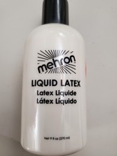 MEHRON LIQUID LATEX 9 Oz WHITE