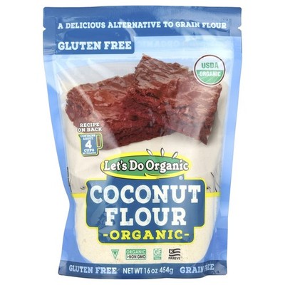 Let's Do Organic , Coconut Flour, 16 oz (454 g)