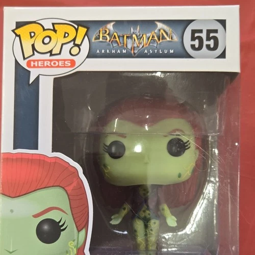 Funko Pop! Vinyl Poison Ivy Batman Arkham Asylum Heroes Figure Original Box 55