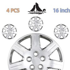 16 Inch Chrome 4 Pcs Hubcaps For 2006-2011 Honda Civic Rims Covers Steel Wheels 16 Inch Chrome 4 Pcs Hubcaps For 2006-2011 Honda Civic Rims Covers Steel Wheels