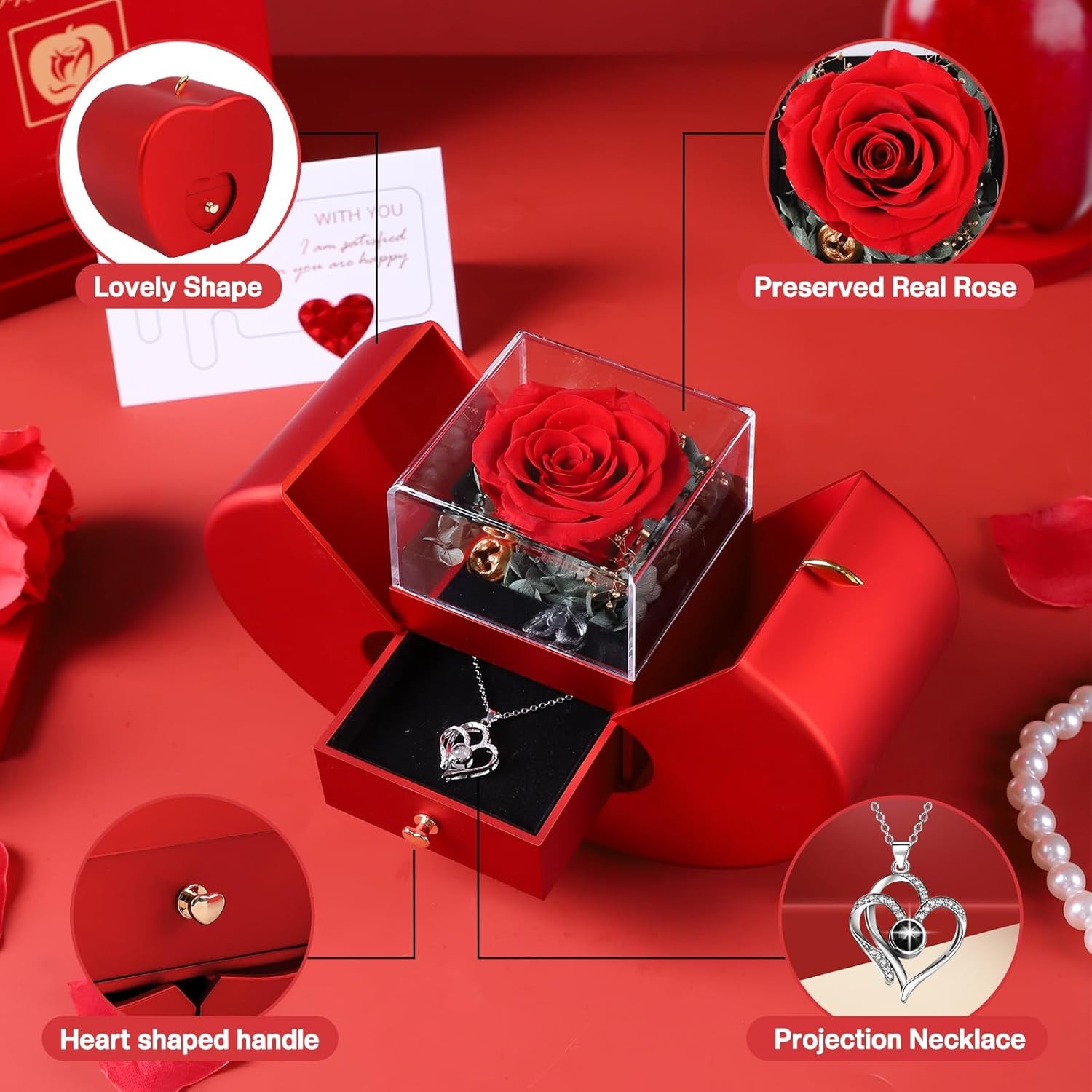 Gifts for Mom , Christmas Gifts from Husband Daughter Son, Birthday Women Wife