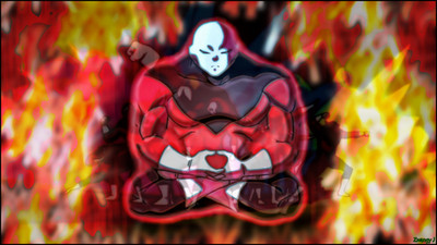 Dragon ball jiren super anime psychedelic Custom Gaming Mat Desk 9308
