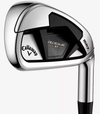 Callaway Rogue ST Max Iron Set LEFT Hand 5-AW Steel Elevate