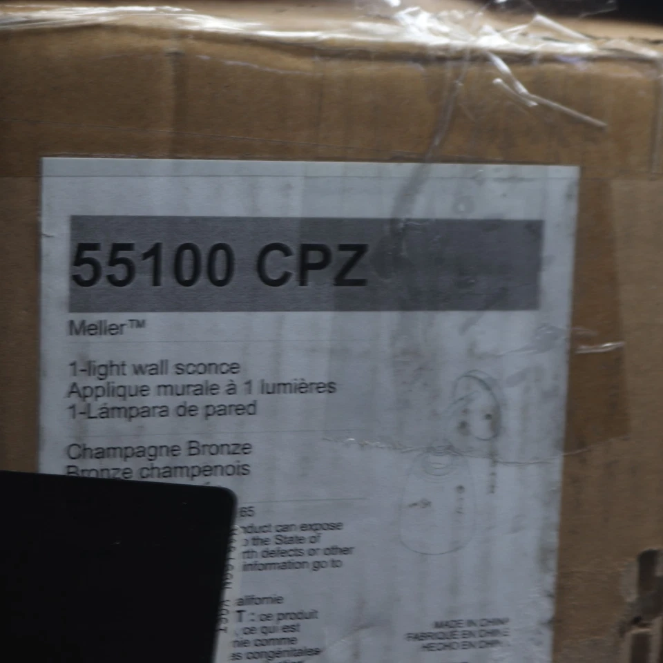 Lámpara de Pared Kichler 1 Luz Champagne Bronce 11.25" H x 5.5" W 55100CPZ Foto 2 de 4