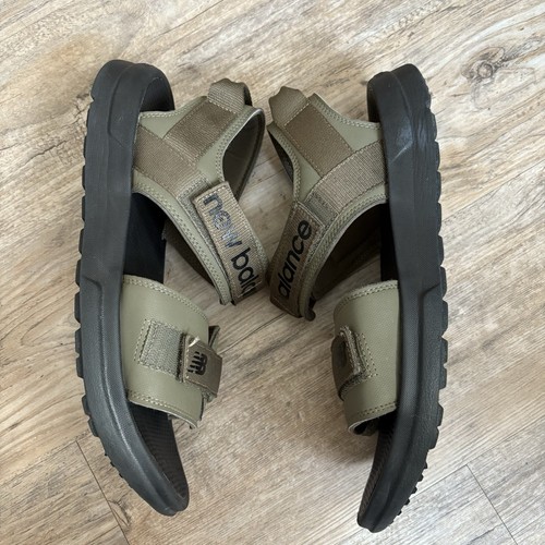 New Balance 250 Adjustable Adrift Sandals Mens SUA250T1 Green Size 8 - Picture 2 of 7