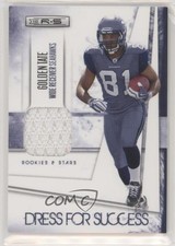 2010 Panini Rookies & Stars Dress for Success Jerseys 6/299 Golden Tate #24 07e0