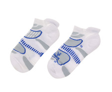 Balega L128752 Unisex White 1-Pack Ultra Light No Show Running Sock Size S