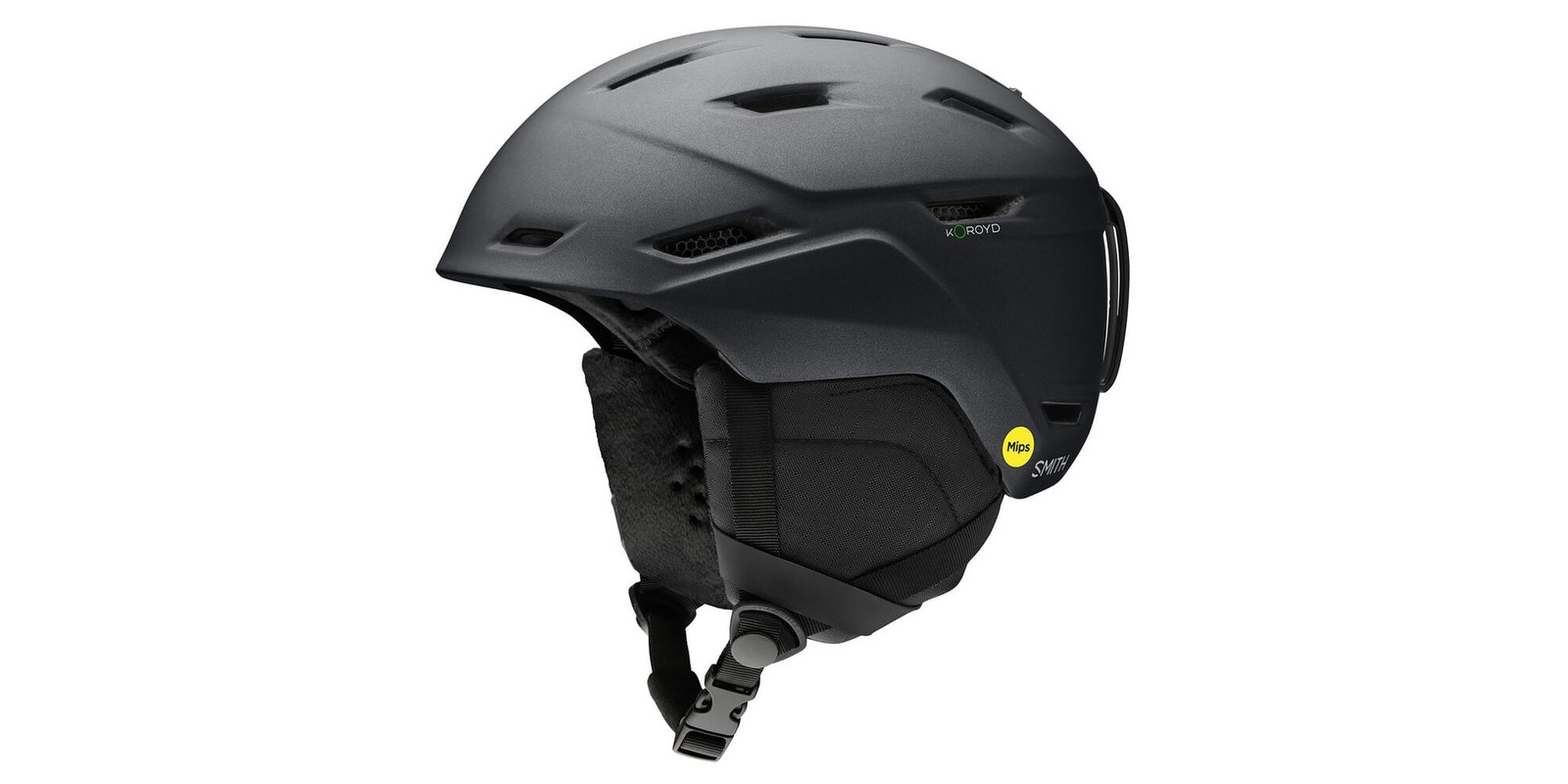 Smith Ski Helmet MIRAGE MIPS Women's 29O Matte Black Pearl - Small