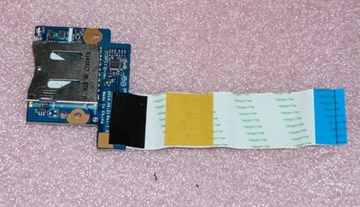 HP ProBook 470 G2 SD Card Reader Kartenleser Board Platine LS-B184P Flachkabel
