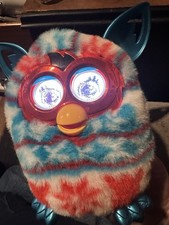 2012 Hasbro Furby Boom - Festive Sweater Edition - Tested And Working