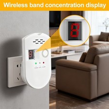 NEW 1PC Home Kitchen Gas Leak Detector LPG Natural Gas Sensor Alarm Monitor