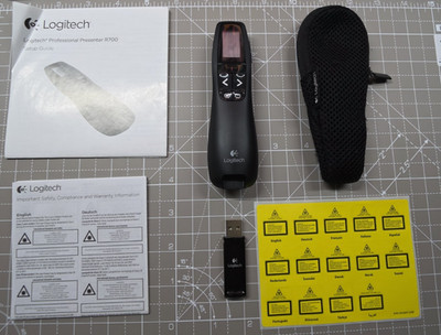 Logitech Presenter R700 Laser USB Pointing Tool
