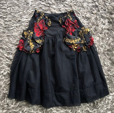 Simone Rocha x Moncler Balloon Skirt Women S Black Tulle Pocket Baroque from JPN