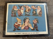 Walt Disney Snow White & Seven Dwarfs Ad Promo Handbill