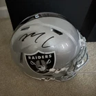 Maxx Crosby Oakland Raiders Football Helmet Signed Autograph NFL Original