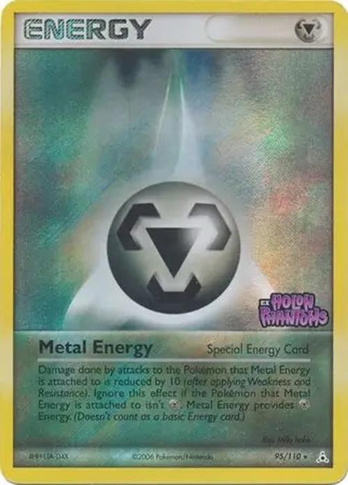 Metal Energy - 95/110 - Pokemon Ex Holon Phantoms Reverse Holo NM