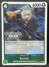 Ryuma Judge Pack Vol. 4 One Piece Foil Stamped Promo Card OP06-036