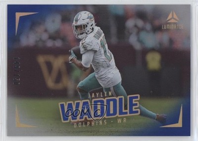 2024 Panini Luminance Blue 149/150 Jaylen Waddle #84 03rx