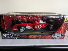 Michael Schumacher Ferrari 2003 Hot Wheels Racing 1:18 3x World Champ SEALED BOX