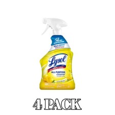 Lysol All Purpose Cleaner Spray, Multi-Purpose Disinfecting Spray PACK OF 4