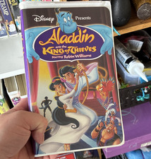 Disney VHS NTSC Aladdin and the King of Thieves Family 1996 NR Williams