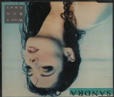 CD SINGLE Sandra WonT Run Away Virgin