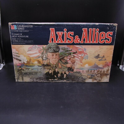 vintage boxed spiel Axis & Allies F1