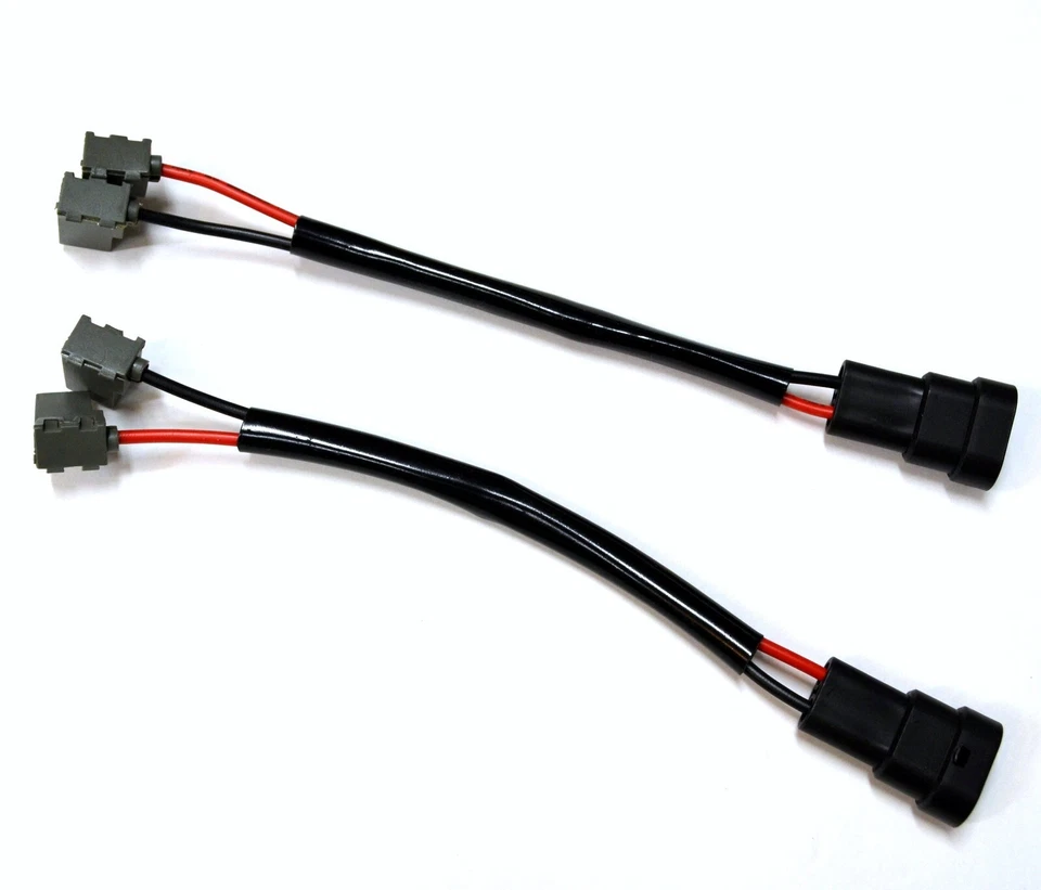 Conversion Wire H10 9145 to H7 Two Harness Fog Light Lamp Connector Plug Adapter - Image 3 of 4