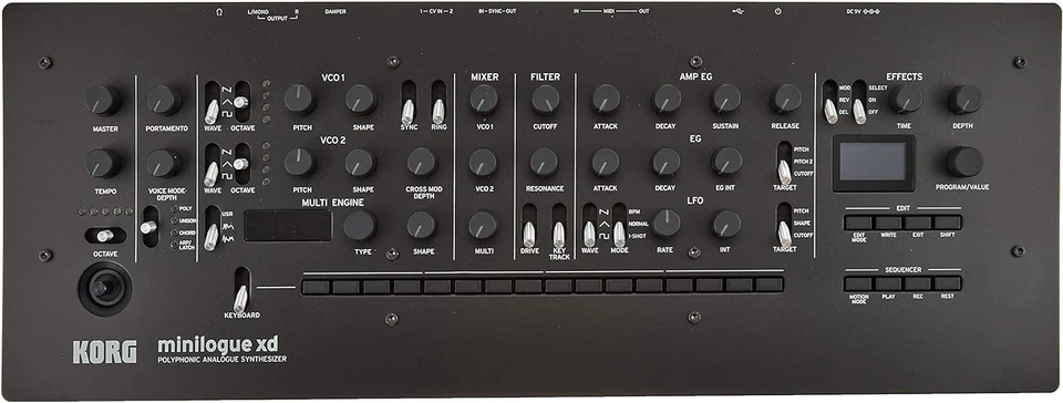 Korg MINILOGUE XD Module Polyphonic Analog Synthesizer Sound Module New - Image 3 of 4