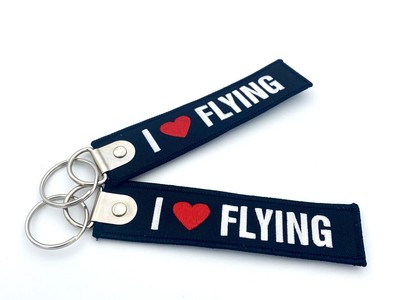 Schlüsselanhänger Remove Before Flight RBF I LOVE FLYING