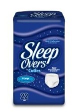 Sleep Overs First Quality Absorbent Underwear Pull On X-Large Disposable Heavy