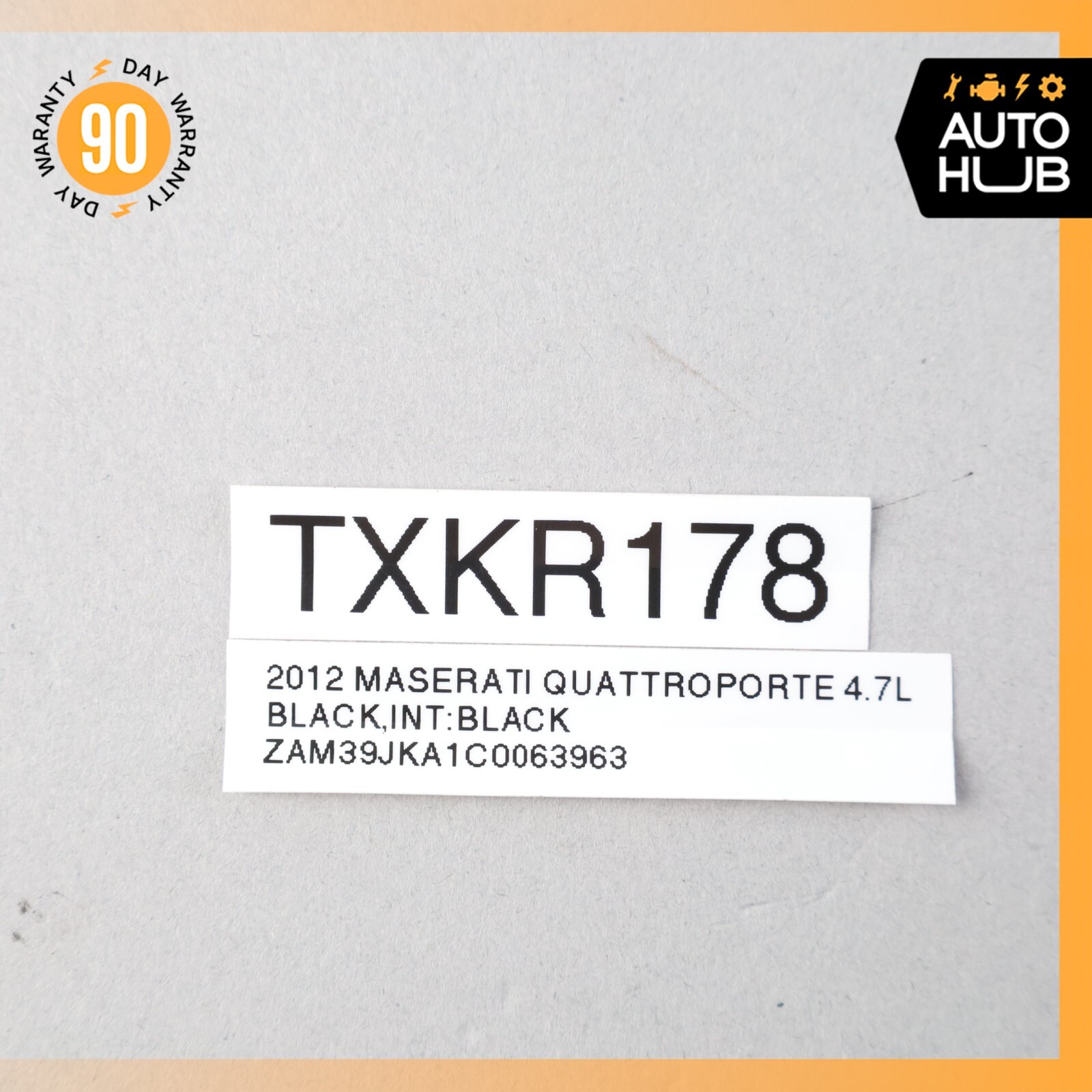 03-13 Maserati Quattroporte M139 Right Passenger B-Pillar Cover Trim OEM 68k