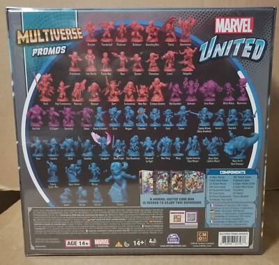 Marvel United Multiverse Kickstarter Stretch Goals Box (CMoN) New
