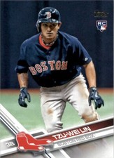 2017 Topps Tzu-Wei Lin RC Boston Red Sox #US142 Baseball Card