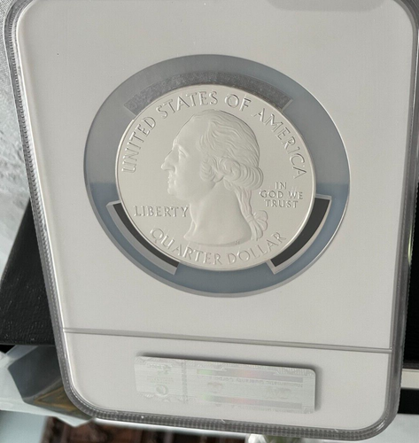 2010 Hot Springs National Park ATB 5 oz Silver Coin : NGC MS69 Early Releases - Picture 2 of 2