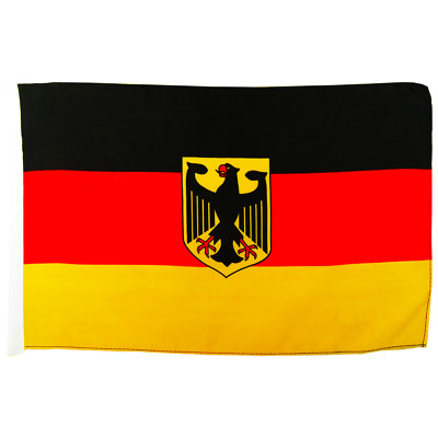 Flagge Deutschland mit Adler Größe 30x45 cm Deutsche ...